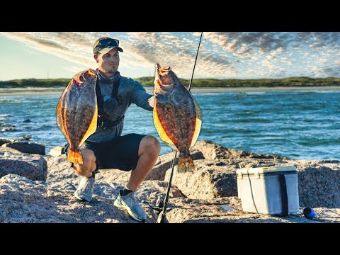 Fishing Adult Flounder on YouTube