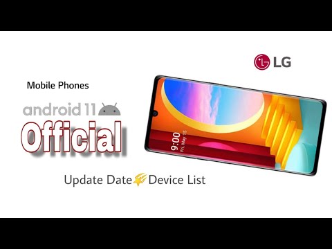 LG Mobile Android 11 Update Official Info🌠Update Date🌠Device List