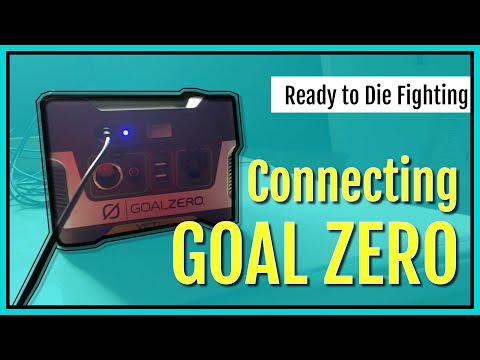 Connecting Goal Zero Yeti 150 to Renogy 100W Solar Panel