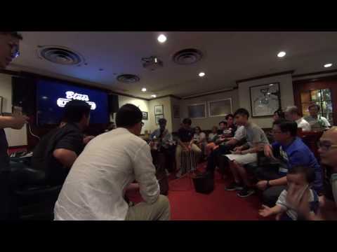 Jam circle on HK Blues Harp Club 25 Sept 2016