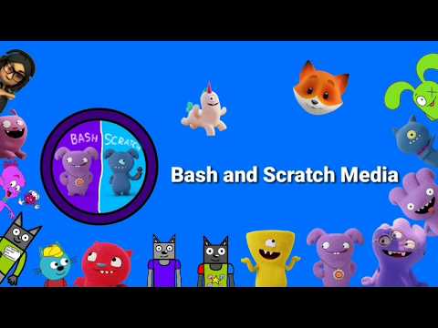 заставка Bash and Scratch Media со звуком Yellow, Black and White