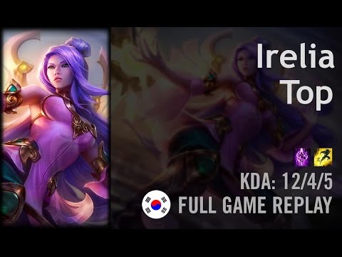 Irelia Top vs Ryze - Duke - KR Challenger Path 5.24