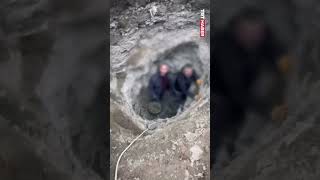 Yozgat’ta kaçak kazı yapan 4 kişi, jandarma ekipleri tarafından suçüst