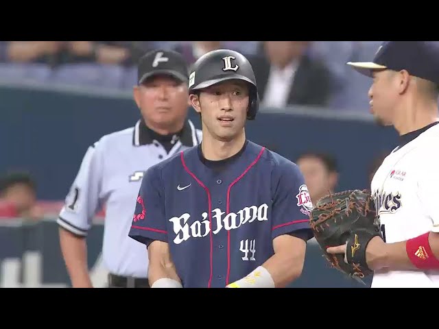 【4回表】ライオンズ・外崎同点タイムリー!! スライダー狙い打ち!! 2015/8/7 Bs-L