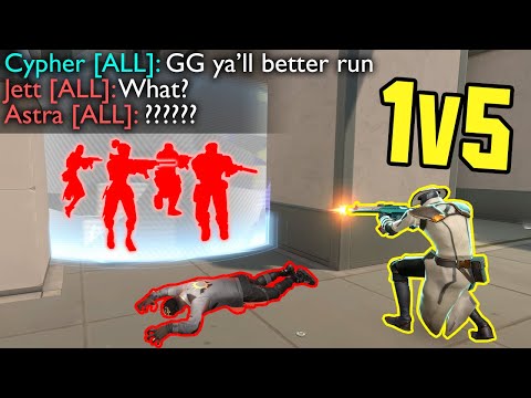 19 MINUTES OF SATISFYING 1v5 COMEBACKS - VALORANT