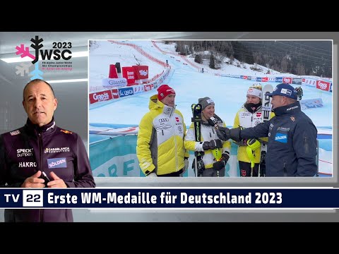 SPORT TV22: Erste Medaillen bei der Ski WM für Deutschland in der Team-Kombi in St. Anton 2023