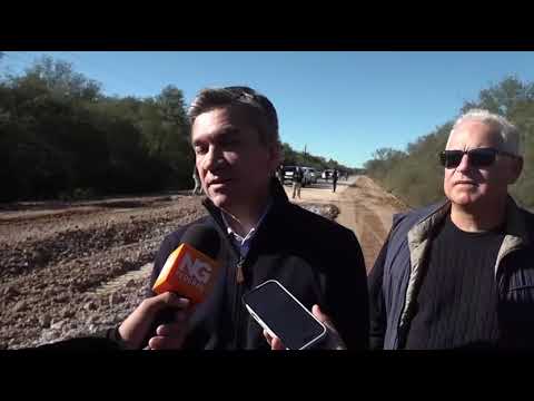 Ruta 30: el Gobierno provincial avanza con la pavimentación hasta Laguna Limpia.