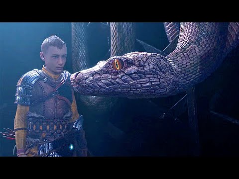 The Tale of The Giant Soul Marbles / Atreus Creates Jormungandr - God of War Ragnarok (GOWR PS5)