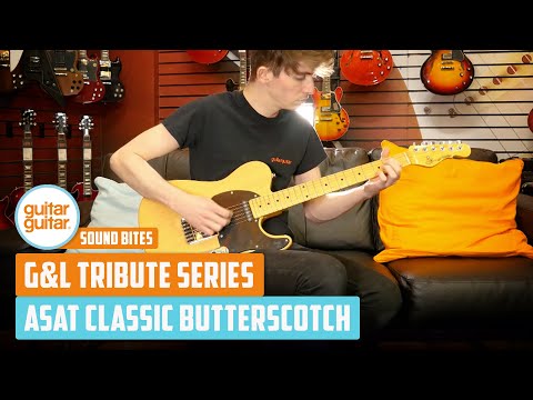 G&L ASAT Classic Tribute Series Electric Guitar in Butterscotch Blonde image 12