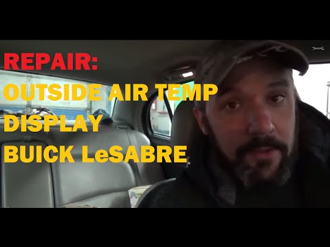 Buick LeSabre Ambient (Outside) Temperature Sensor Incorrect