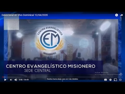 Devocional en Vivo Sábado 05/05/2020