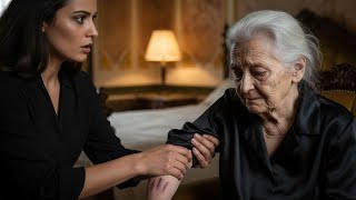 A faxineira viu algo no corpo da avó… e tudo mudou no dia do casamento