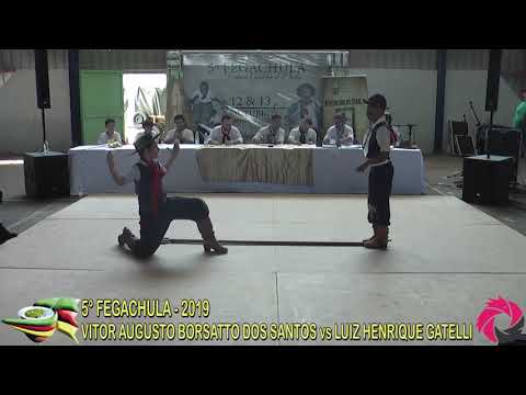 FEGACHULA 2019 SÁBADO - VITOR AUGUSTO BORSATTO DOS SANTOS vs LUIZ HENRIQUE GATELLI