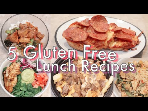 5 Gluten Free Lunch Recipes| Celiac Friendly + Budget Friendly 🍞🚫