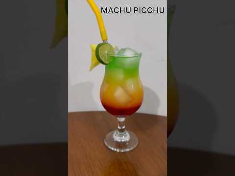 Machu Picchu Cocktail #easydrinks #easycocktails #cocktailsathome #machupicchu