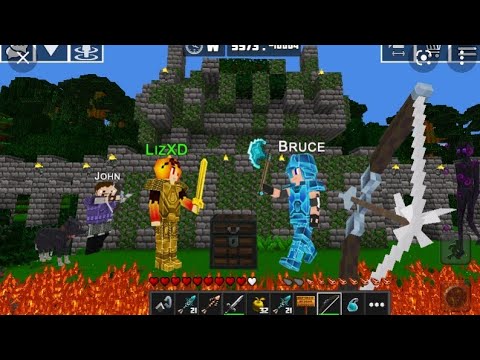 Hole PvP🔥Niro and his dogs Vs Mr xDD✌🏻Planet Craft Planet Of Cubes