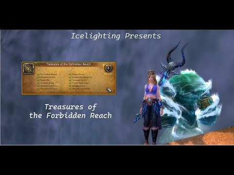 Treasures of the Forbidden Reach - 12 to find- Frozenheart Cairn- Blazing Cairn- Avain Trove- Morqut