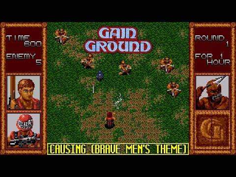 One Hour Game Music: Gain Ground - Causing (Brave Men's Theme) (Round 1) | 1 Hour Extended Version