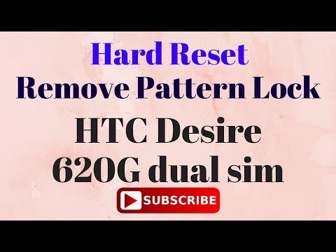 Hard Reset OR Remove Pattern Lock in HTC Desire 820G Plus Dual Sim