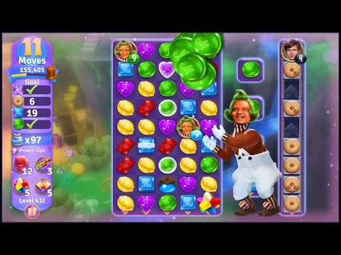 Wonka's World of Candy Level 432 - NO BOOSTERS + FULL STORY 🍫 | SKILLGAMING ✔️