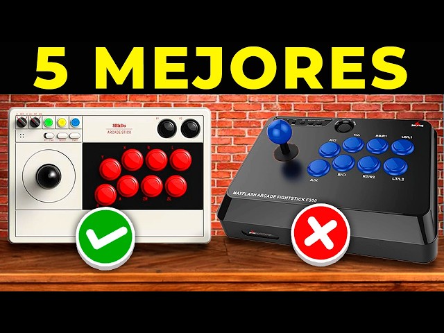 Vídeo relacionado con Palanca de Mando de Lucha de con Cable, Joystick de Lucha de Juegos de con Puerto USB Joystick de Metal 6 Botones de Control Redondos para PC