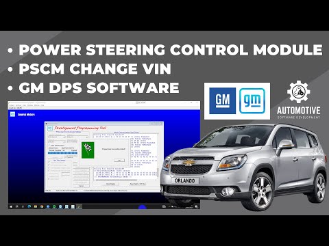PSCM CHANGE VIN | GM DPS SOFTWARE