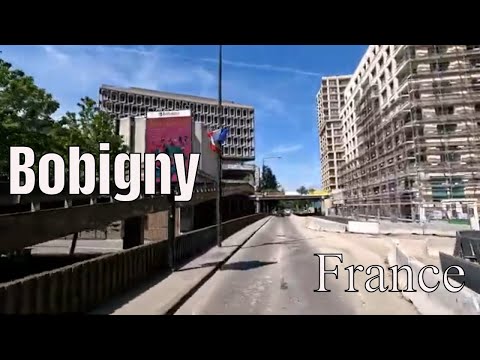 Bobigny 4k - Driving- French region
