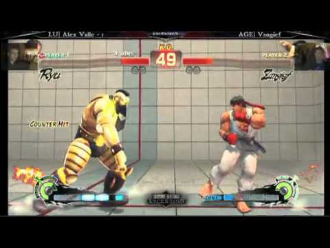2012 Season Beatings Ascension LU Alex Valle vs AGE Vangief Top 8