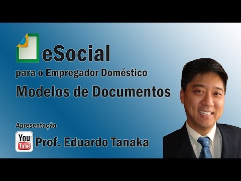 eSocial - Simples Doméstico - Modelos de Documentos
