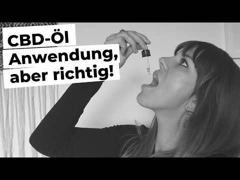 CBD-Öl richtig einnehmen | 3 Tipps für die richtige Anwendung.