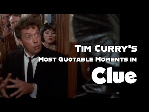 Tim Curry’s Most Quotable Moments as Wadsworth in Clue (1985)