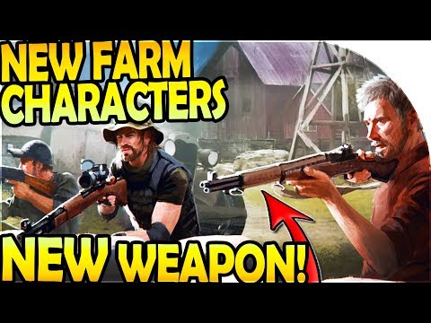 NEW FARM CHARACTERS + NEW WEAPON ( FARM UPDATE 2.0 ?! ) - Last Day On Earth Survival Update 1.9.6