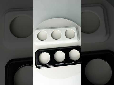 Рамки керамічні квадратні Keruida на 3 пости для прихованого монтажу