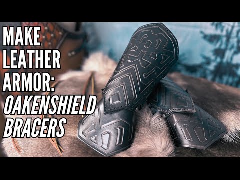 Make Leather Armor - Thorin Oakenshield Bracers