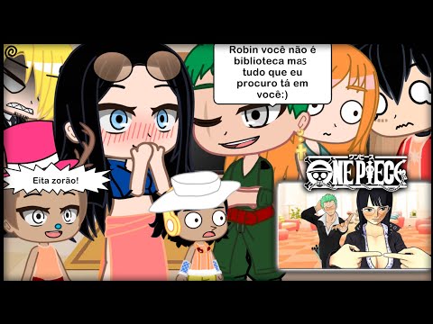 Mugiwaras react ZORO Pediu a ROBIN em CASAMENTO? Zoro e Robin dão Conselhos Amorosos no One Piece Vr
