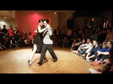 Haris Mihail & Natasha Lewinger _ Démo 3/4  ❤ @ Milonga El Garron Burn the dancefloor  _  Paris