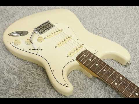1990’s Fender Japan FUJIGEN Made Stratocaster ST-40 Vintage White finish Made in Japan image 26