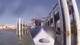 preview picture of video 'Stand Up Paddle Boarding up the River Adur to The Kings Head Pub'
