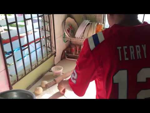 Terry Gajraj How to BAYLAY ROTI traditional style with Belna & Chowki