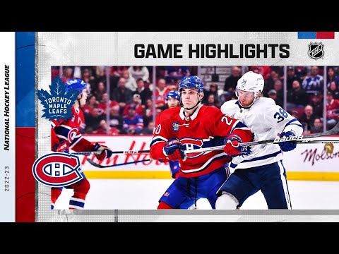 Montreal Canadiens vs. Toronto Maple Leafs Oct 12, 2022 HIGHLIGHTS