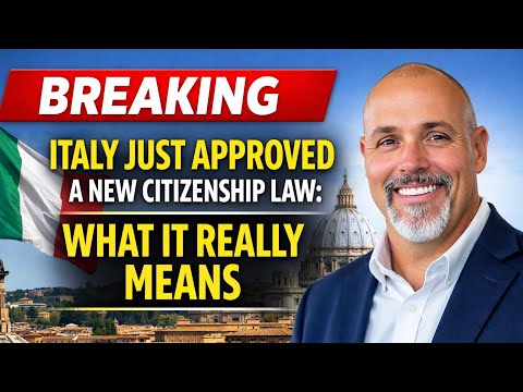 Italy Just Approved a New Citizenship Law: What It Really Means