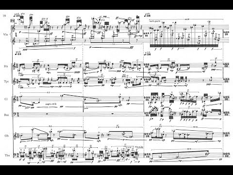 Brian Ferneyhough - Terrain (1992) for solo violin and wind ensemble