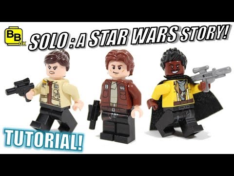 SOLO : A STAR WARS STORY LEGO MINIFIGURE CREATIONS! Video