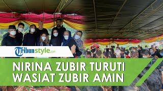 Turuti Wasiat sang Ayah, Nirina Zubir Makamkan Jenazah Zubir Amin Satu Liang Lahat dengan Neneknya