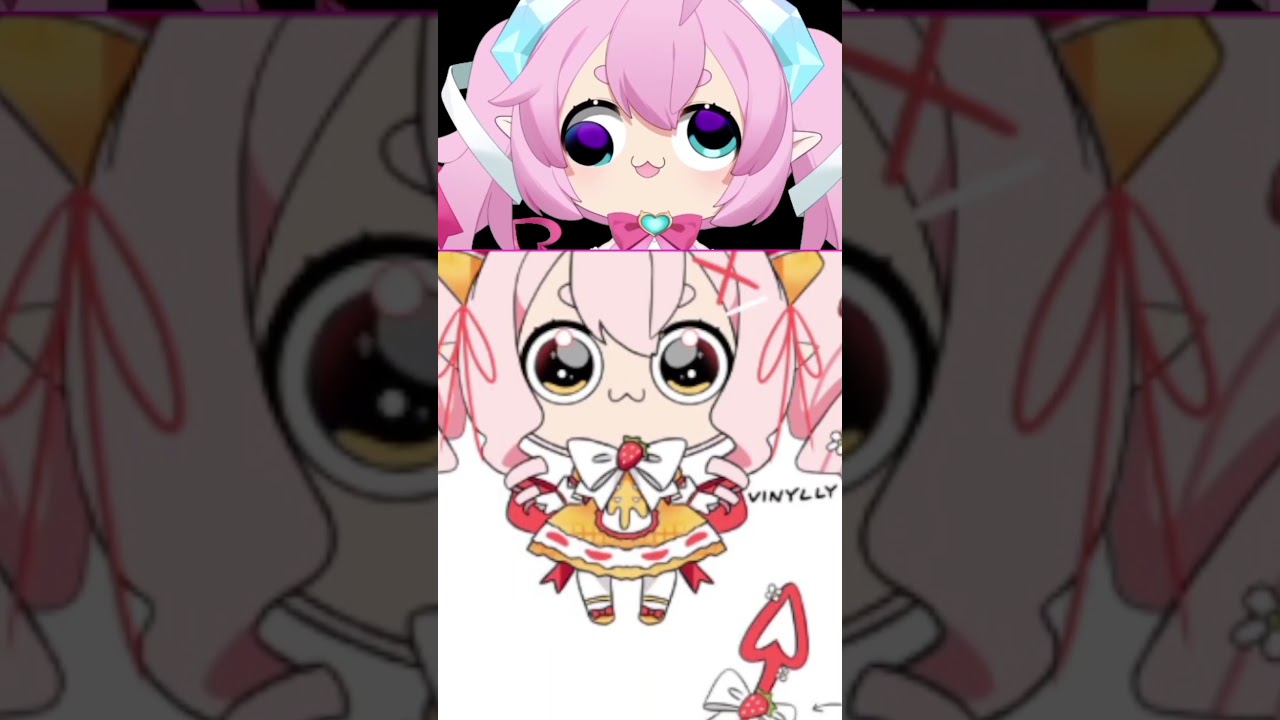 Chibidoki - Reacts To Chibi-Strawberry Fan Art By | vinyl_0 (on Twitter) |
