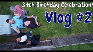 Birthday VLOG! Sailing Hobie AI with Wife, DJI Mavic Pro Drone, Giant Jenga,Kayak BASS fishing