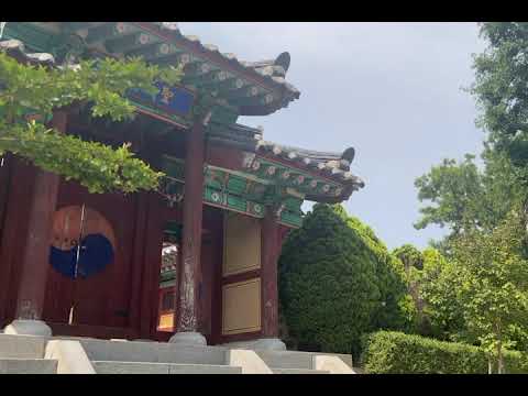 Sights and Sounds Gwollisa Shrine near Osan Air Base, South Korea