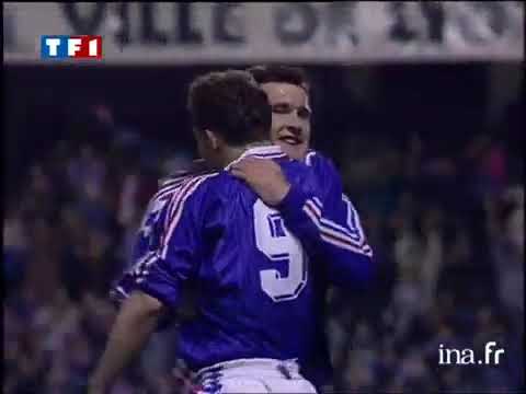 Amistoso 1994: Francia 3-1 Chile (22/03/1994). Narración en francés.