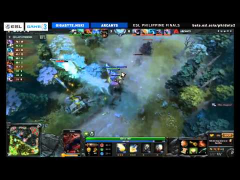 ESL PH Finals | ARCANYS vs GIGABYTE.MSKI [G3]