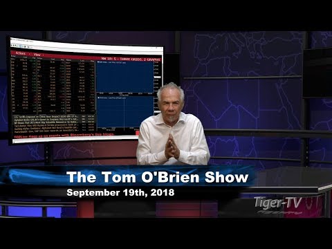 September 19th Tom O'Brien Show on TFNN - 2018